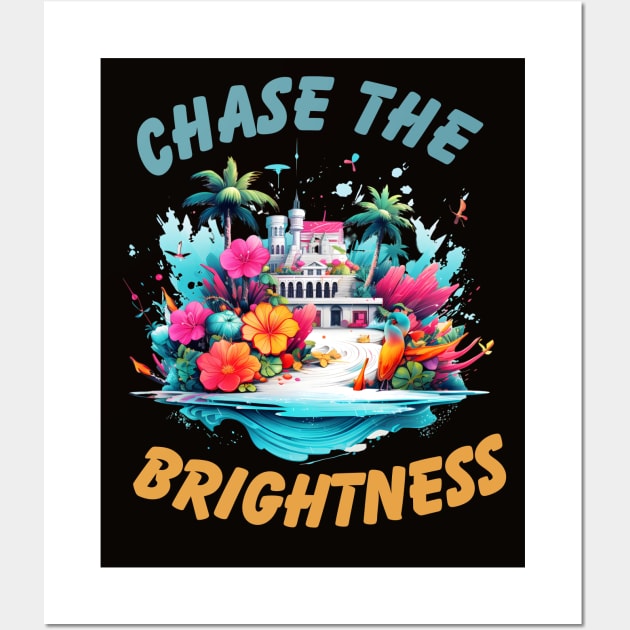 Chase the Brightness Wall Art by NedisDesign